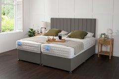 Luxury Hotel Zip and Link 3000 Pocket Sprung Intelligent Memory Divan Bed Set