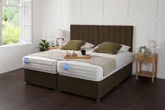 Luxury Hotel Zip and Link 3000 Pocket Sprung Intelligent Memory Divan Bed Set