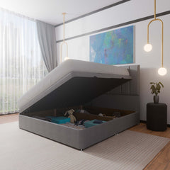 Alaska Side Lift Ottoman Divan Bed - Ottoman - Midas Beds