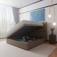 Austin Side Lift Ottoman Divan Bed - Ottoman - Midas Beds