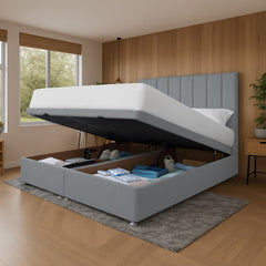 Madrid End Lift Ottoman Divan Bed - Ottoman - Midas Beds