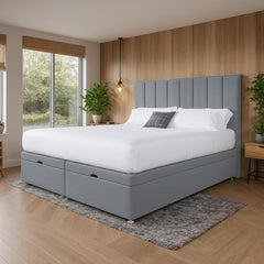 Madrid End Lift Ottoman Divan Bed - Ottoman - Midas Beds