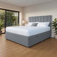 Madrid Side Lift Ottoman Divan Bed - Ottoman - Midas Beds