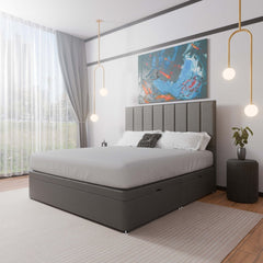 Madrid Side Lift Ottoman Divan Bed - Ottoman - Midas Beds