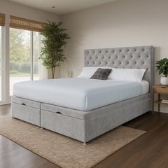 New York End Lift Ottoman Divan Bed - Ottoman - Midas Beds