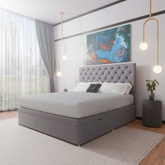 New York Side Lift Ottoman Divan Bed - Ottoman - Midas Beds