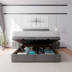 Rome End Lift Ottoman Divan Bed - Ottoman - Midas Beds