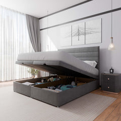 Rome End Lift Ottoman Divan Bed - Ottoman - Midas Beds