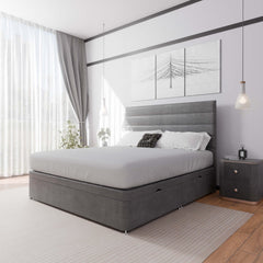 Rome Side Lift Ottoman Divan Bed - Ottoman - Midas Beds