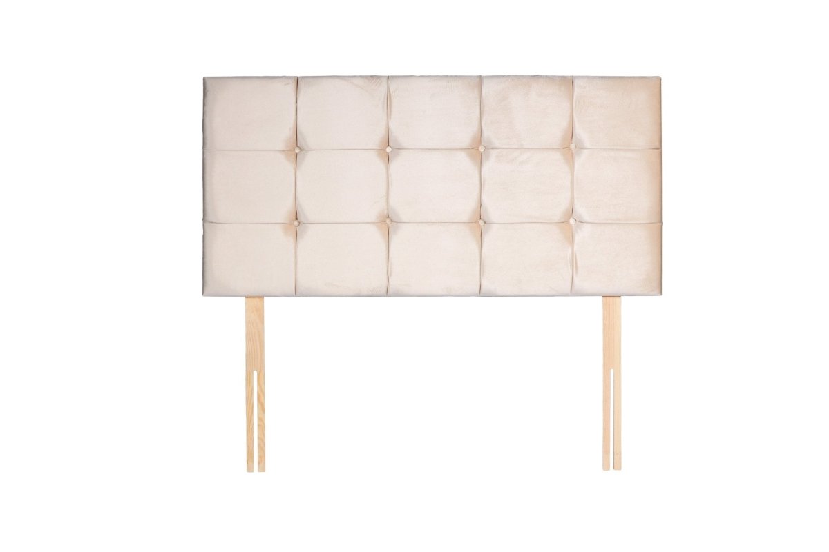 Somna Croydon Strutted Upholstered Headboard - headboard - 2'6 Small Single - 26 (66cm)" - SOMNA Beds