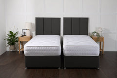 Midas Essentials Guest Hotel Zip and Link 2000 Pocket Sprung Mattress - Zip and Link Mattress - Midas Beds