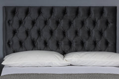 Midas Lincoln Strutted Upholstered Headboard - headboard - Midas Beds