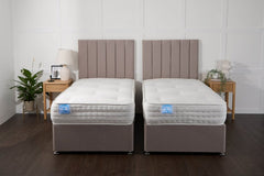 Midas Luxury Hotel Zip and Link 5000 Pocket Sprung Intelligent Wool Mattress - Zip and Link Mattress - Midas Beds