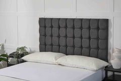 Midas Prague Floor Standing Upholstered Headboard - headboard - Midas Beds