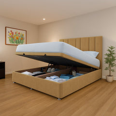 Alaska End Lift Ottoman Divan Bed - Ottoman - Midas Beds