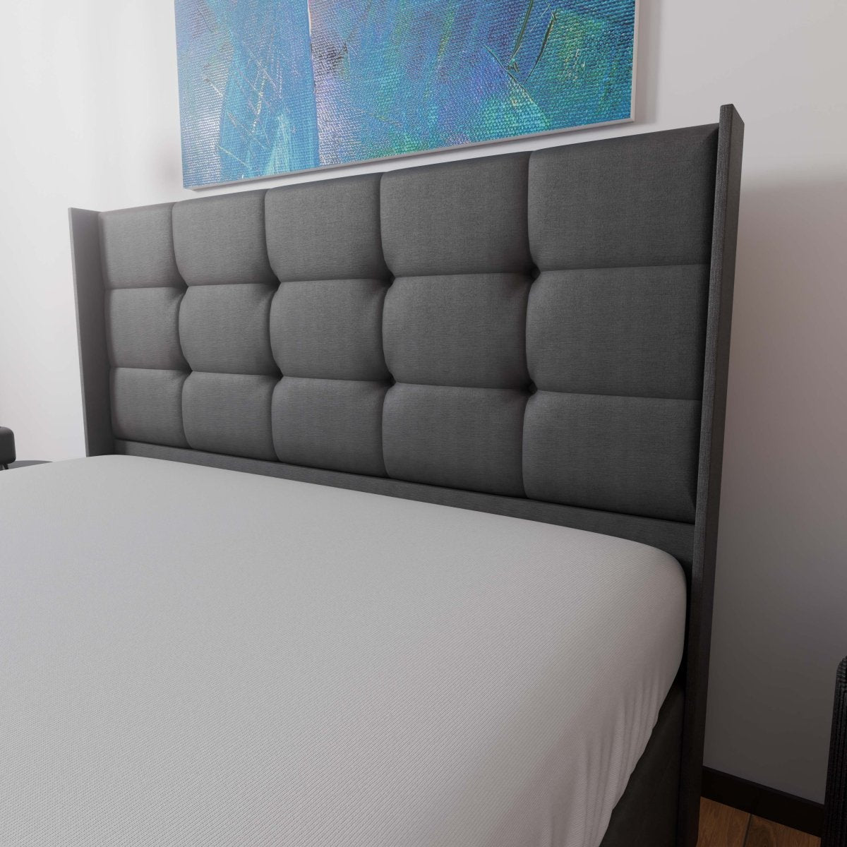 Atlanta Winged End Lift Ottoman Divan Bed - Ottoman - Midas Beds