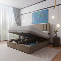 Austin End Lift Ottoman Divan Bed - Ottoman - Midas Beds