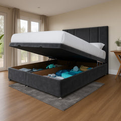 Austin End Lift Ottoman Divan Bed - Ottoman - Midas Beds