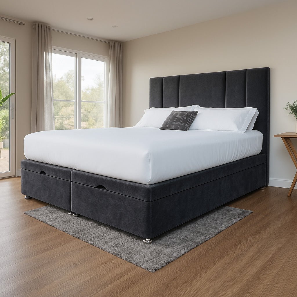 Austin End Lift Ottoman Divan Bed - Ottoman - Midas Beds