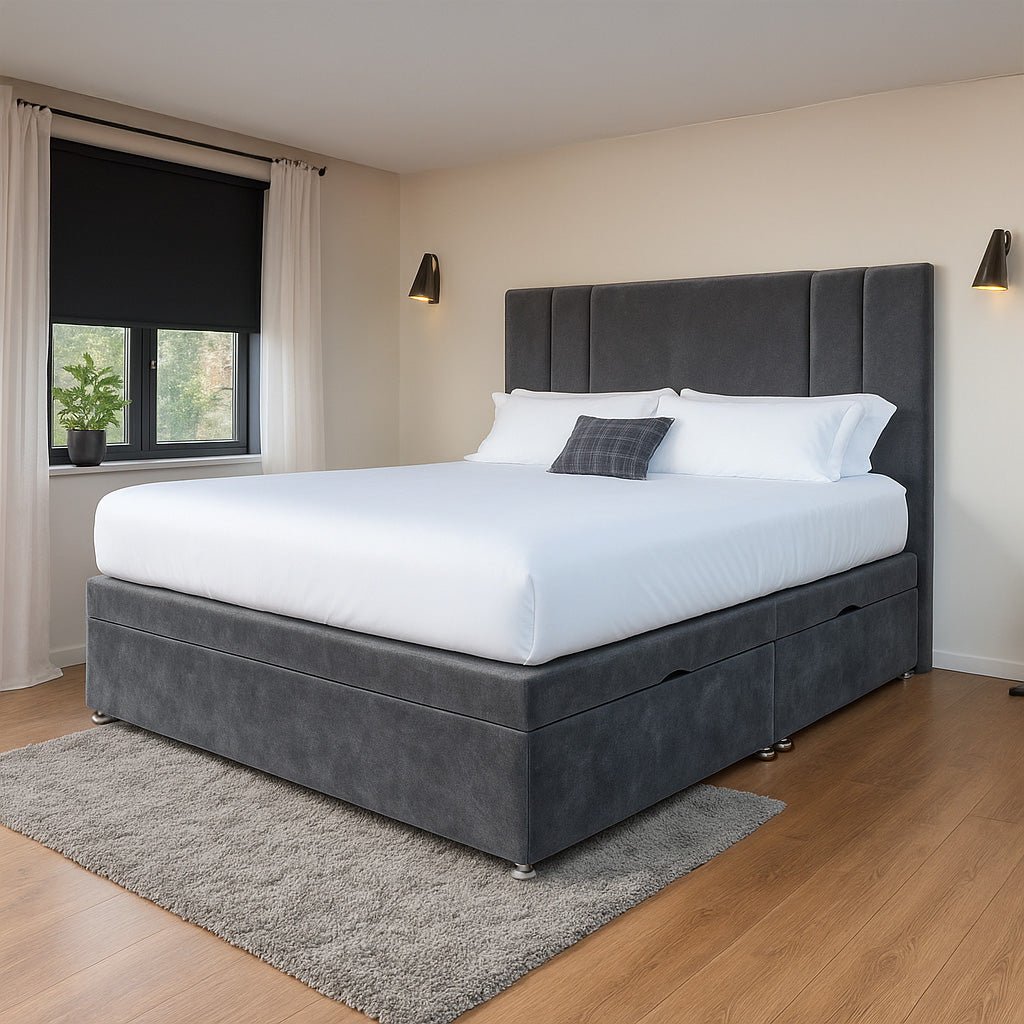 Austin Side Lift Ottoman Divan Bed - Ottoman - Midas Beds