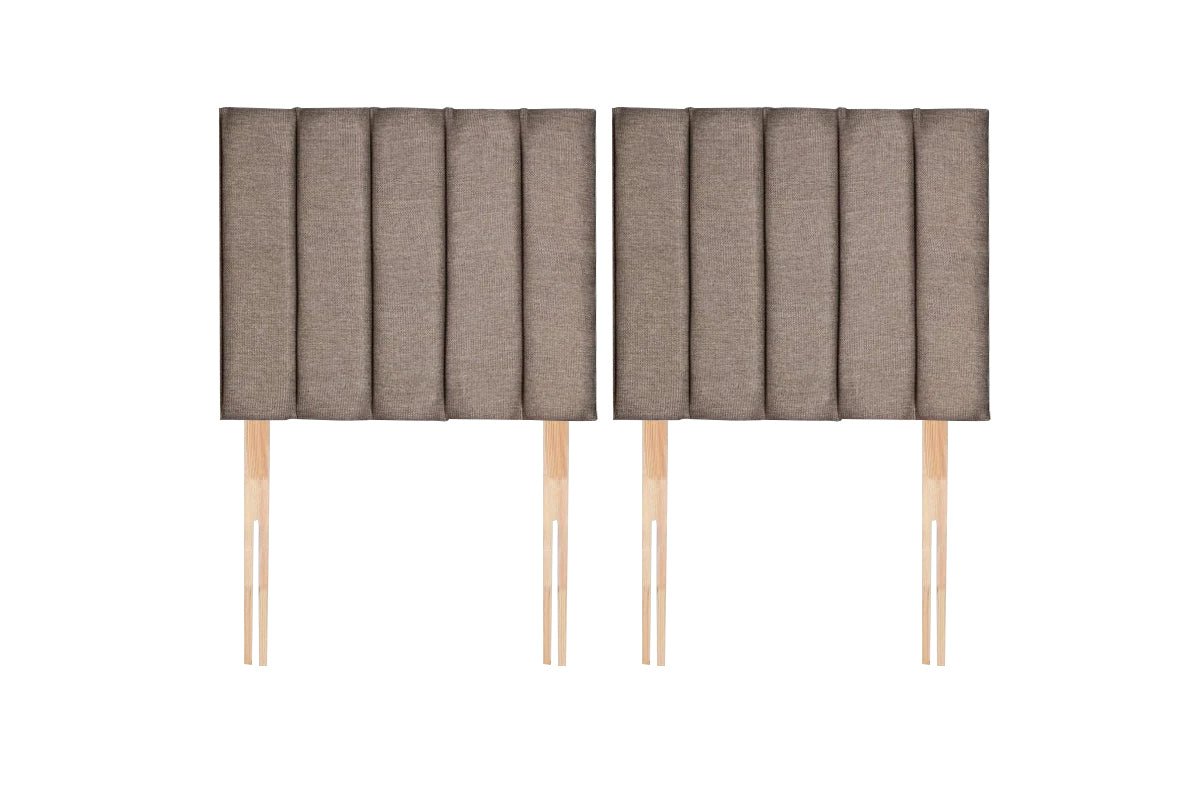 Dartford Strutted Upholstered Headboard Zip And Link - Midas Beds