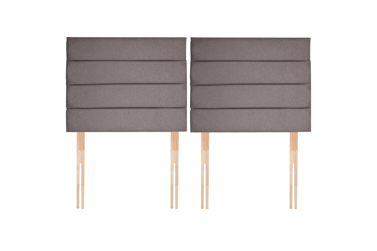 Dundee Strutted Upholstered Headboard Zip And Link - Midas Beds