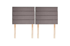 Dundee Strutted Upholstered Headboard Zip And Link - Midas Beds