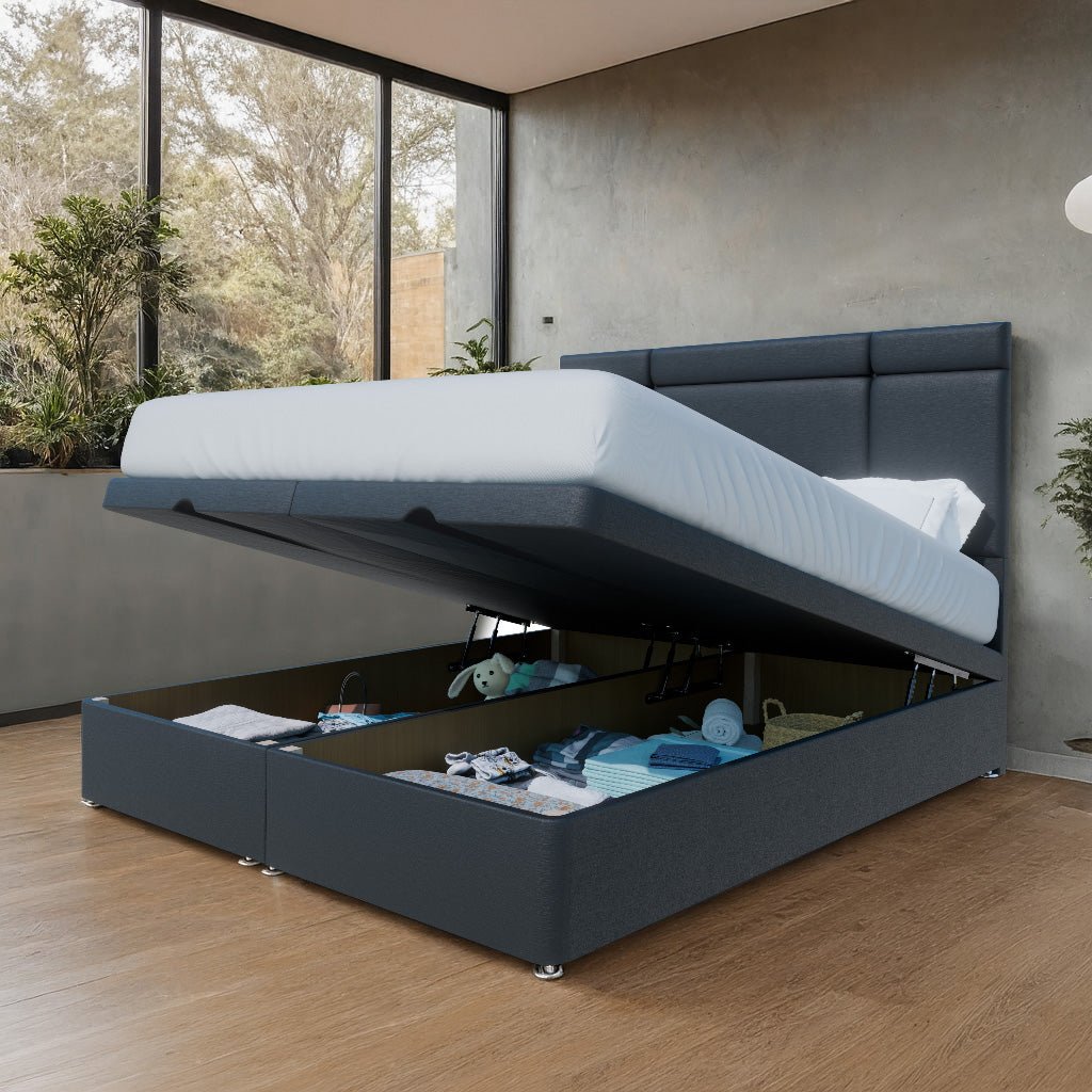 Miami End Lift Ottoman Divan Bed - Ottoman - Midas Beds