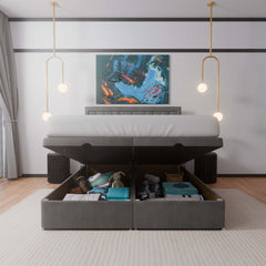 Nevada End Lift Ottoman Divan Bed - Ottoman - Midas Beds