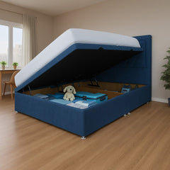 Nevada Side Lift Ottoman Divan Bed - Ottoman - Midas Beds