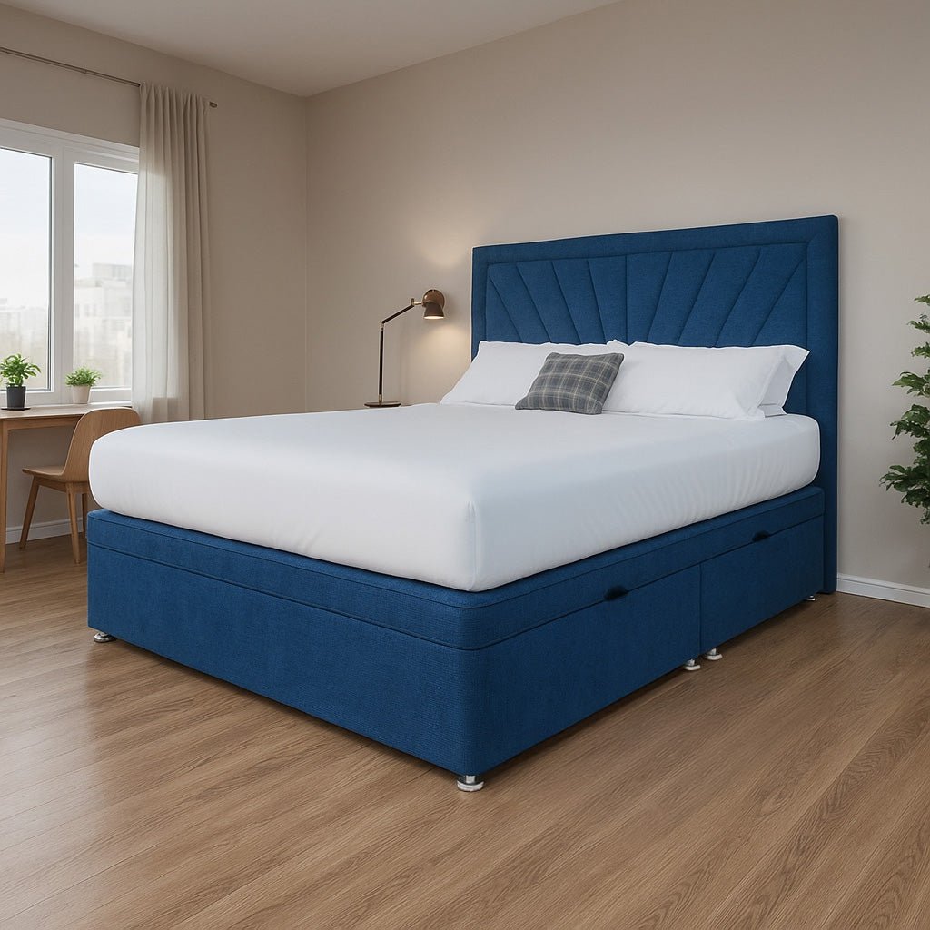 Nevada Side Lift Ottoman Divan Bed - Ottoman - Midas Beds