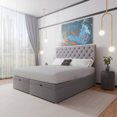 New York End Lift Ottoman Divan Bed - Ottoman - Midas Beds