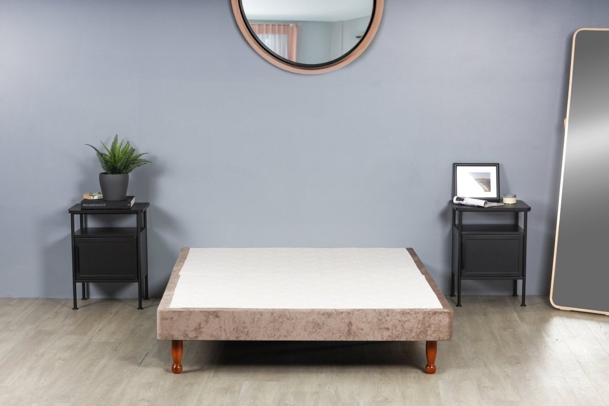Signature Divan Bed Base on Wooden Legs - Divan Base - Midas Beds
