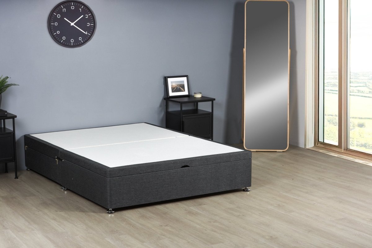 Signature Half End Lift Ottoman Storage Divan Bed Base - Divan Base - Midas Beds