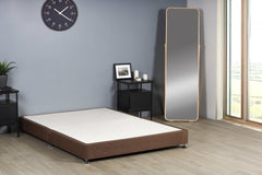 Signature Low Divan Bed Base On Chrome Glides - Divan Base - Midas Beds