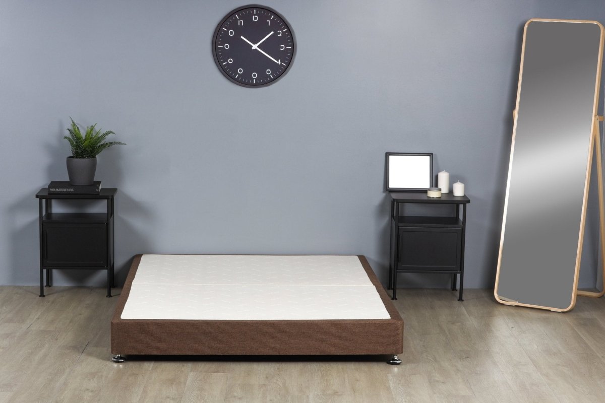 Signature Low Divan Bed Base On Chrome Glides - Divan Base - Midas Beds