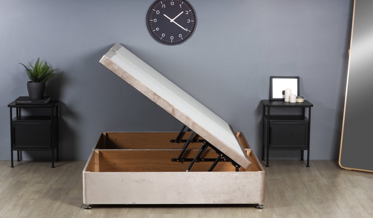 Signature Side Lift Ottoman Storage Divan Bed Base - Divan Base - Midas Beds