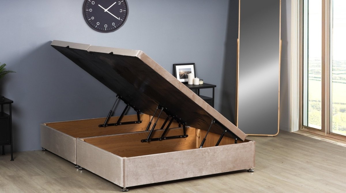 Signature Side Lift Ottoman Storage Divan Bed Base - Divan Base - Midas Beds