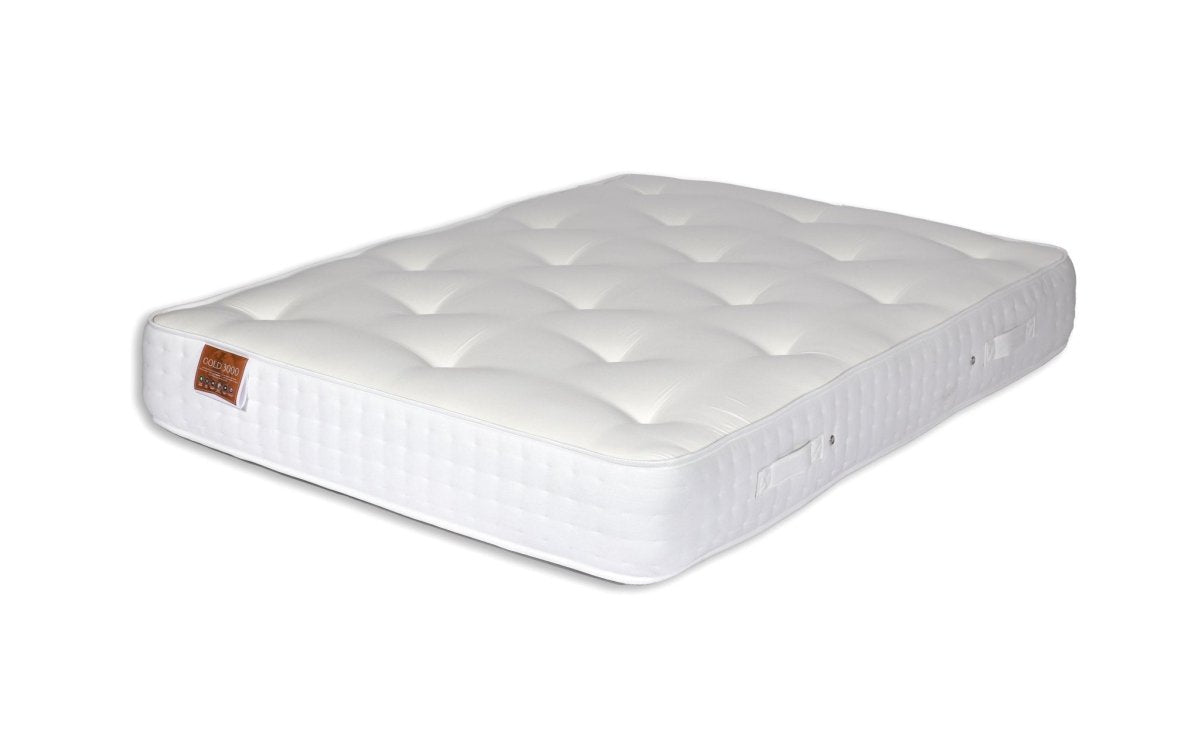 Midas Comfort Gold 3000 Pocket Sprung Intelligent Memory Divan Bed Set - Divan beds - Midas Beds