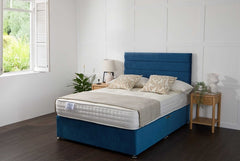 Midas Comfort Silver 2000 Fibre And Pocket Sprung Divan Bed Set - Divan beds - Midas Beds
