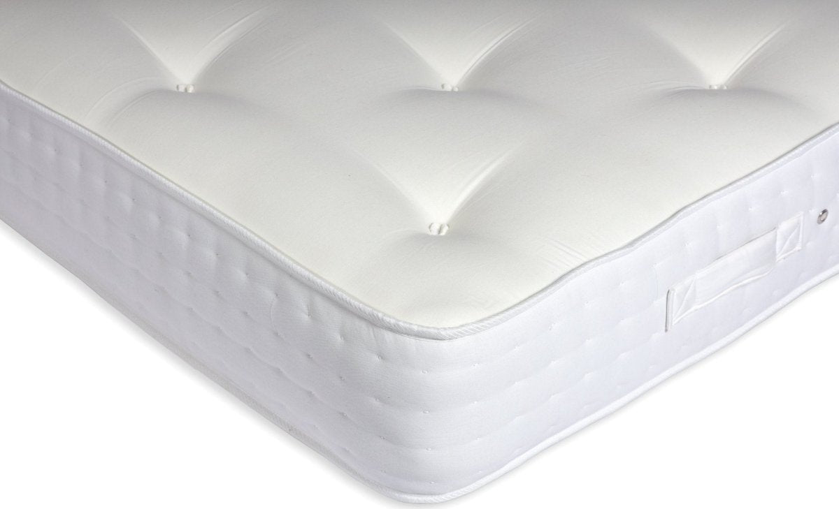 Midas Comfort Silver 2000 Fibre And Pocket Sprung Divan Bed Set - Divan beds - Midas Beds