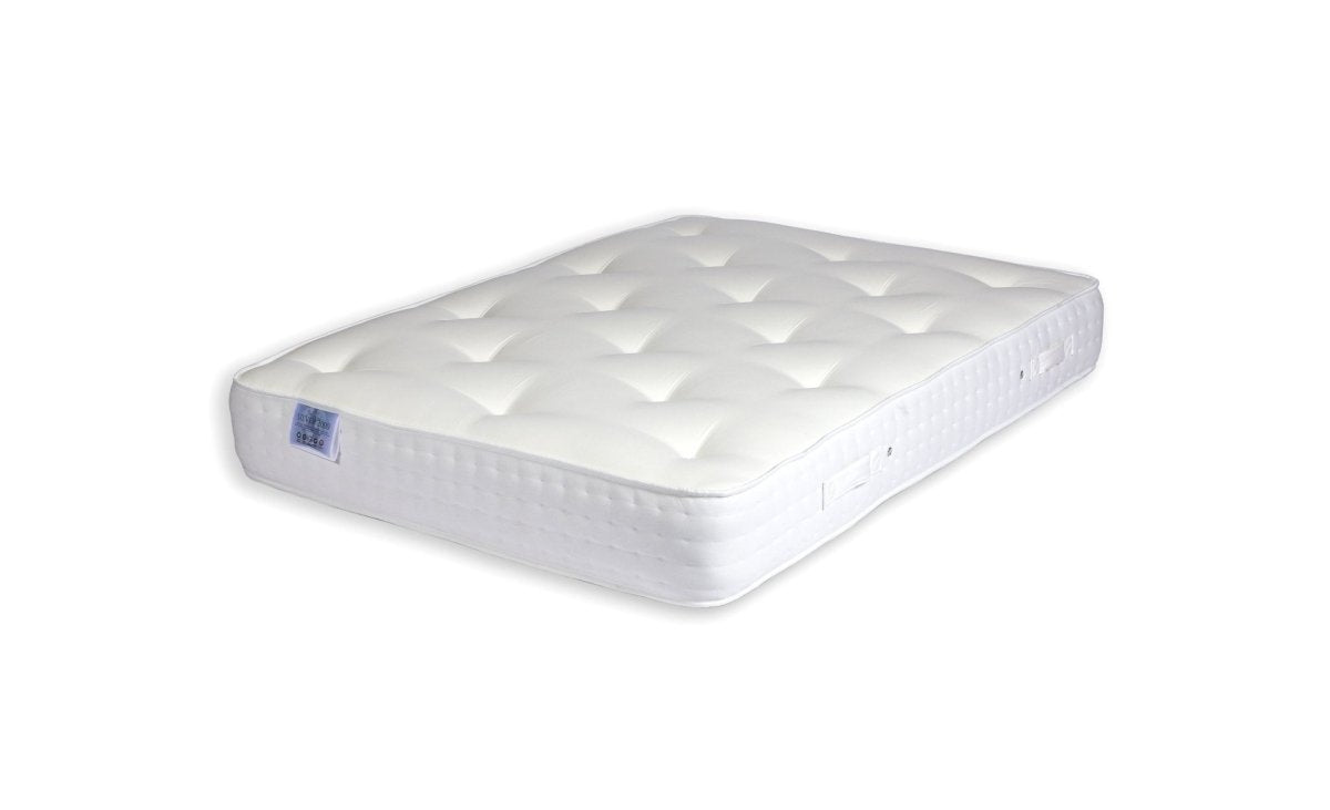 Midas Comfort Silver 2000 Fibre And Pocket Sprung Divan Bed Set - Divan beds - Midas Beds