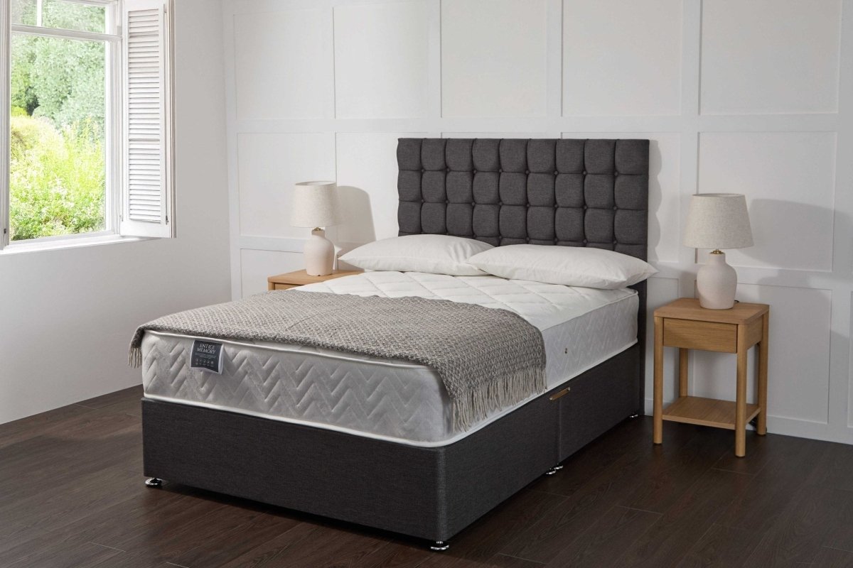 Midas Entice Memory Coil Sprung Divan Bed Set - Divan beds - Midas Beds