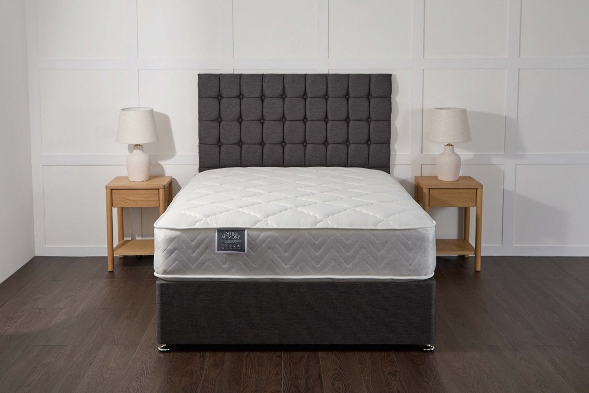 Midas Entice Memory Coil Sprung Divan Bed Set - Divan beds - Midas Beds