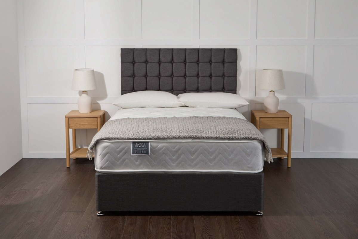 Midas Entice Memory Coil Sprung Divan Bed Set - Divan beds - Midas Beds