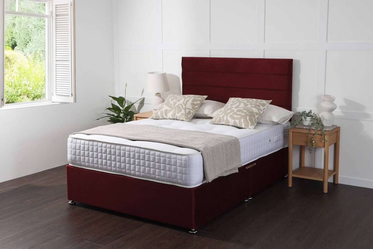 Midas Eros Orthopaedic Coil Sprung Divan Bed Set - Divan beds - Midas Beds