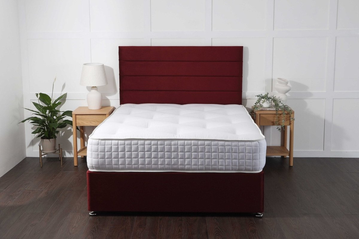 Midas Eros Orthopaedic Coil Sprung Divan Bed Set - Divan beds - Midas Beds