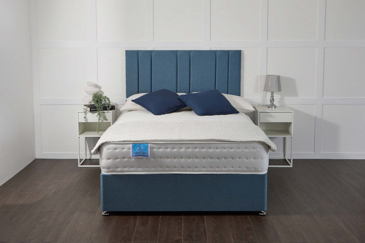 Midas Gel Tec 1500 Pocket Sprung Divan Bed Set - Divan beds - Midas Beds