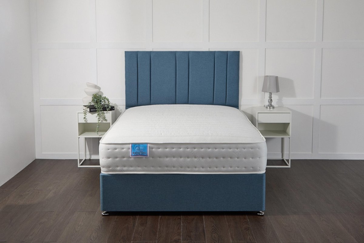 Midas Gel Tec 1500 Pocket Sprung Divan Bed Set - Divan beds - Midas Beds