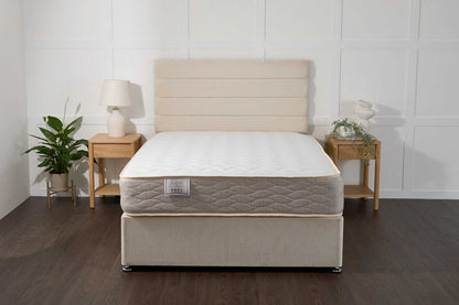 Somna Hades Coil Sprung Divan Bed Set - Coil Sprung Divan Bed Set - 2'6 Small Single - No Storage - SOMNA Beds